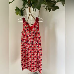 Anthropologie Moulinette Soeurs Polka dot Silk dress Size 8